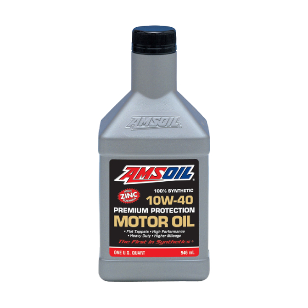 AMSOIL PREMIUM PROTECTION 10W-40 SYNTHETIC MOTOR OIL