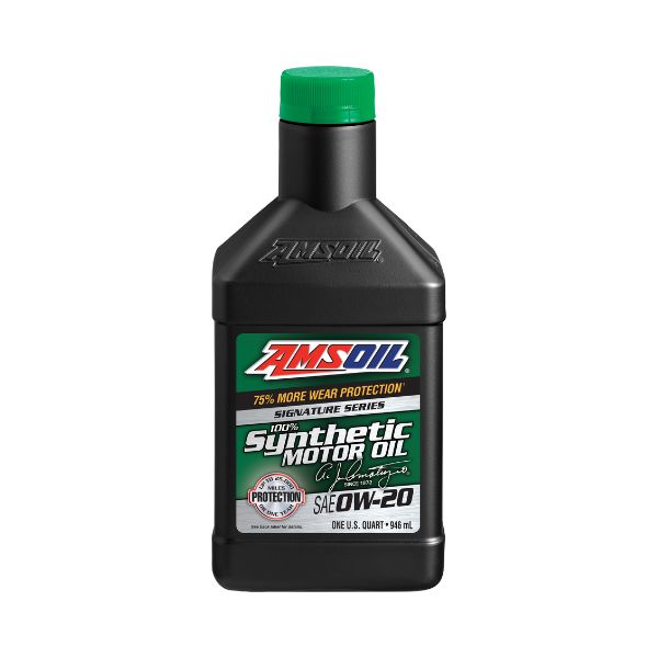 AMSOIL SIGNATURE SERIES 0W-20 SYNTHETIC MOTOR OIL