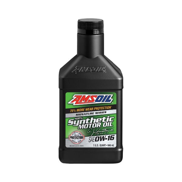 AMSOIL SIGNATURE SERIES 0W-16 SYNTHETIC MOTOR OIL