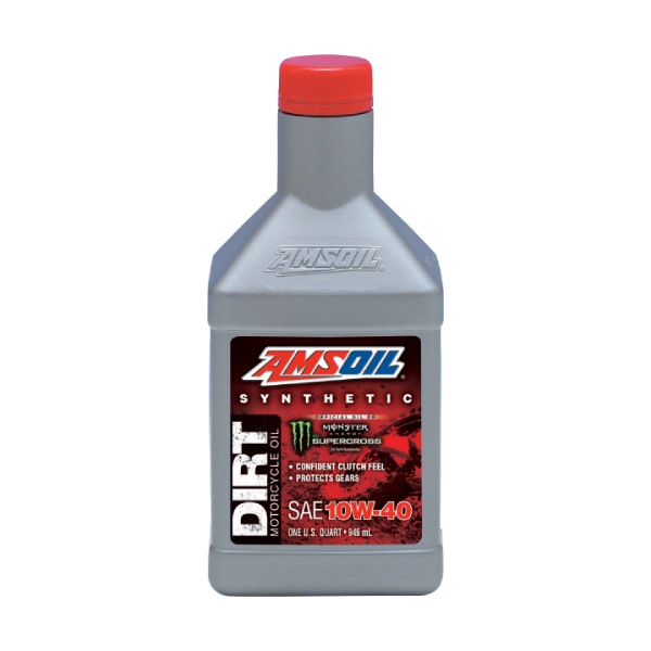 AMSOIL 10W-40 SYNTHETIC DIRT BIKE OIL