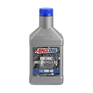 AMSOIL 10W-40 SYNTHETIC METRIC MOTORCYCLE OIL