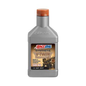 AMSOIL SAE 60 SYNTHETIC V-TWIN MOTORCYCLE OIL
