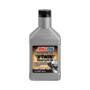AMSOIL 20W-50 SYNTHETIC V-TWIN MOTORCYCLE OIL