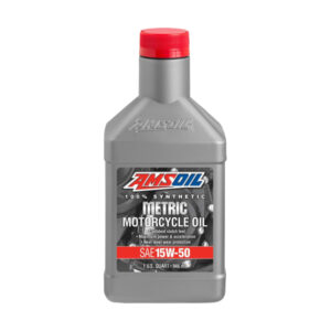 AMSOIL 15W-50 SYNTHETIC METRIC MOTORCYCLE OIL